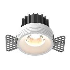 Maytoni Technical DL058-12W3K-TRS-W Светильник встраиваемый Round