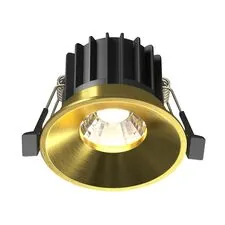 Maytoni Technical DL058-12W4K-BS Светильник встраиваемый Round