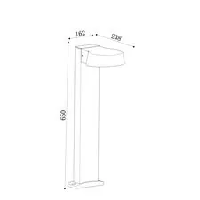 Maytoni Outdoor O443FL-L12GF3K Уличный ландшафтный светодиодный светильник Share