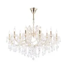 Maytoni Decorative DIA880-PL-18-G Люстра хрустальная рлдвесная Erna