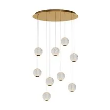 Maytoni Decorative MOD293PL-L56BS3K Люстра подвесная светодиодная Sapphire