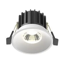 Maytoni Technical DL058-12W4K-W Светильник встраиваемый Round