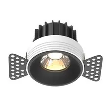 Maytoni Technical DL058-12W3K-TRS-B Светильник встраиваемый Round