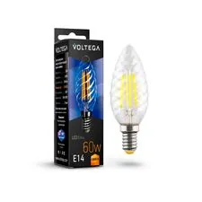 Voltega 7027 Светодиодная лампа Crystal Candle corn 6W 2800K E14 (7027)