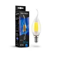 Voltega 7018 Светодиодная лампа Crystal Candle wind 6W 4000K E14 (7018)
