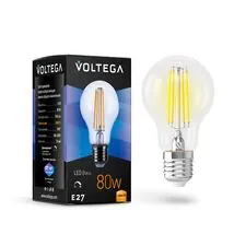 Voltega 5489 Светодиодная лампа Crystal A60 8W 2800K E27 DIM (5489)