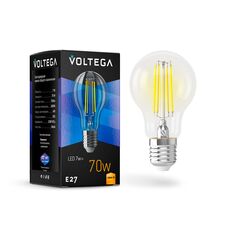 Voltega 7140 Светодиодная лампа Crystal  A60 7W 2800K E27 (7140)