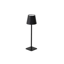 Kink Light 07205-T,19 Автономная настольная лампа диммируемая Бенки черный d11 h38 Led 2,5w RGB IP44