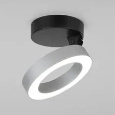 Elektrostandard a060186 Spila серебро 12W 4200К (25105/LED)/Светильник накладной серебро