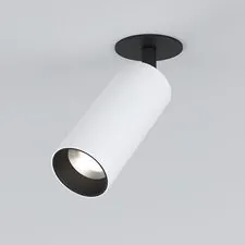 Elektrostandard a058173 Diffe светильник встраиваемый белый/черный 10W 4200K (25052/LED)