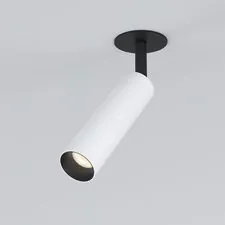 Elektrostandard a058228 Diffe светильник встраиваемый белый/черный 8W 4200K (25040/LED)