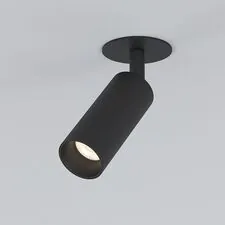 Elektrostandard a058218 Diffe светильник встраиваемый черный 8W 4200K (25039/LED)