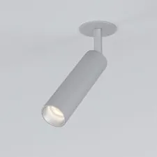 Elektrostandard a058227 Diffe светильник встраиваемый серебряный 8W 4200K (25040/LED)
