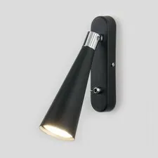 Elektrostandard a047874 MRL 1010 / Светильник настенный  Horn GU10 SW чёрный