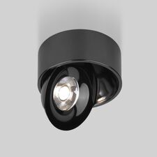 Elektrostandard a059330 Glide 8W светильник накладной черный жемчуг (25100/LED)
