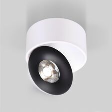 Elektrostandard a059332 Glide 8W светильник накладной белый/черный (25100/LED)