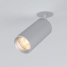 Elektrostandard a058212 Diffe светильник встраиваемый серебряный 15W 4200K (25066/LED)