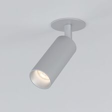 Elektrostandard a058219 Diffe светильник встраиваемый серебряный 8W 4200K (25039/LED)