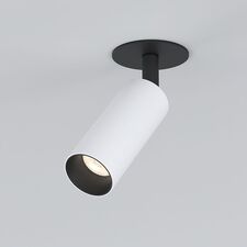 Elektrostandard a058220 Diffe светильник встраиваемый белый/черный 8W 4200K (25039/LED)