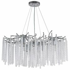 Lumion 46828; 6521/8 Люстра CLASSI LN23 44 серебристый E14 8*40W 220V MISS