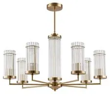Lumion 46855; 6527/7 Люстра CLASSI LN23 32 латунь E14 7*40W 220V ELLOW