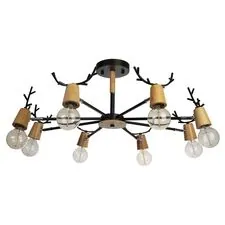LOFT IT 10024/8 Black Люстра на штанге Sven