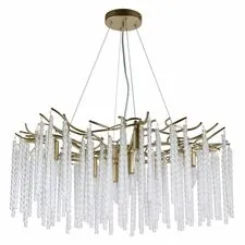 Lumion 46825; 6520/8 Люстра CLASSI LN23 43 матовое золото E14 8*40W 220V MISS