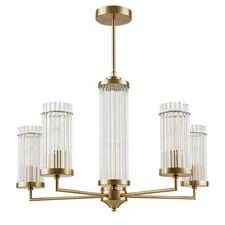 Lumion 46854; 6527/5 Люстра CLASSI LN23 32 латунь E14 5*40W 220V ELLOW