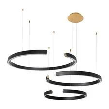 LOFT IT 10025/3 Black Подвесной светильник Ring