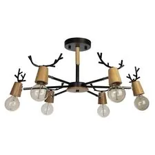 LOFT IT 10024/6 Black Люстра на штанге Sven