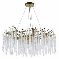 Lumion 46825; 6520/8 Люстра CLASSI LN23 43 матовое золото E14 8*40W 220V MISS
