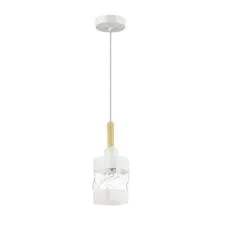 Lumion 42981; 4491/1 Подвес COUNTY LN20 белый, дерево E27 60W 220V BONNIE