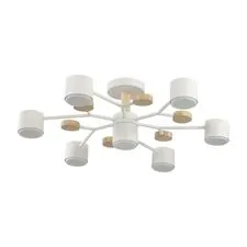 Lumion 48235; 8195/7C Потолочный светильник COMFI LN25 262 белый, металл/дерево/пластик LED GX53 7*9W 220V RONDO