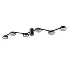 Lumion 48220; 8187/6C Люстра потолочная COMFI LN25 207 черный, металл LED GX53 6*7W 220V SANATA