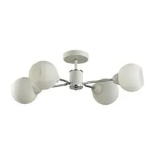Lumion 46313; 5645/4C Люстра потолочная COMFI LN23 белый, хром E27 4*60W 220V KODI