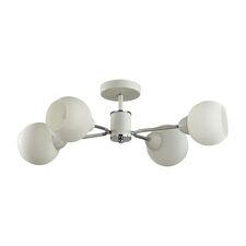 Lumion 46313; 5645/4C Люстра потолочная COMFI LN23 белый, хром E27 4*60W 220V KODI