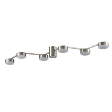 Lumion 48063; 8116/6C Люстра потолочная COMFI LN25 208 никель, металл LED GX53 6*7W 220V SANATA