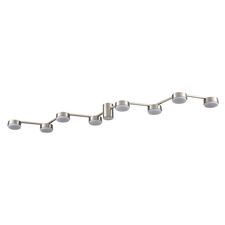 Lumion 48064; 8116/8C Люстра потолочная COMFI LN25 208 никель, металл LED GX53 8*7W 220V SANATA