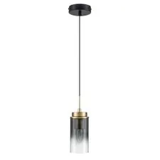 Lumion 47794; 8101/1A Подвес COMFI LN25 325 черный/бронза металл/стекло Е14 1*40W 220V ISHA