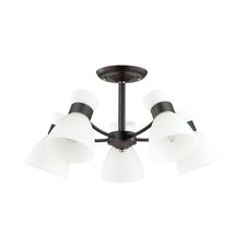 Lumion 43323; 4534/5C Люстра потолочная COMFI LN21 82 черный E27 5*60W 220V WILMA