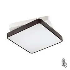 Lumion 43023; 4511/72CL Люстра потолочная LEDIO LN20 белый, черный, диммир. с ДУ LED 72W 3000-6000К 6120Лм