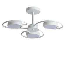 Lumion 46328; 5657/36CL Люстра потолочная LEDIO LN23 279 белый LED 36W 3000-6000K 1840Лм 220V EVIN