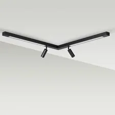Lumion 46547; 5690/19CL Потолочный светильник LEDIO LN23 53 чёрный LED 19W 3000K 1100Лм 220V HAWK