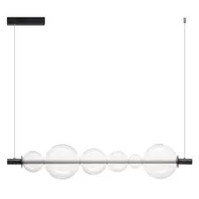 Lumion 47265; 5671/13L Светильник подвесной LEDIO LN23 чёрный LED 13W жел, синий, фиол свет 845Лм 220V