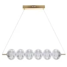 Lumion 1031538; 6577/36L Светильник подвесной LEDIO LN24 золото/прозрачный/металл/пластик LED 36W 220V CAPRICE