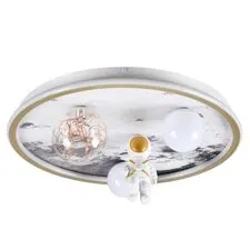 Lumion 46793; 6507/88CL Потолочный светильник LEDIO LN23 287 белый, золотой LED 88W 3000-6000K 5668Лм 220V ATLAS