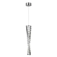 Lumion 46526; 5675/10L Подвес LEDIO LN23 167 хром LED 10W 3000K 550Лм 220V ROSELLE