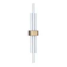 Lumion 46544; 5685/18WL Настенный светильник LEDIO LN23 350 золотой, белый LED 18W 3000K 1350Лм 220V TOVE