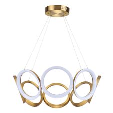 Lumion 46520; 5672/65L Люстра УЦЕНКА LEDIO LN23 золотой LED 65W 3000-6000K 3430Лм 220V AIKO