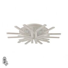 Lumion 47660; 8029/95CL Потолочный светильник LEDIO LN25 248 белый/белый, металл/акрил с ПДУ c подсв. осн. LED 95W